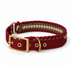 Collier en biothane et paracorde tressée